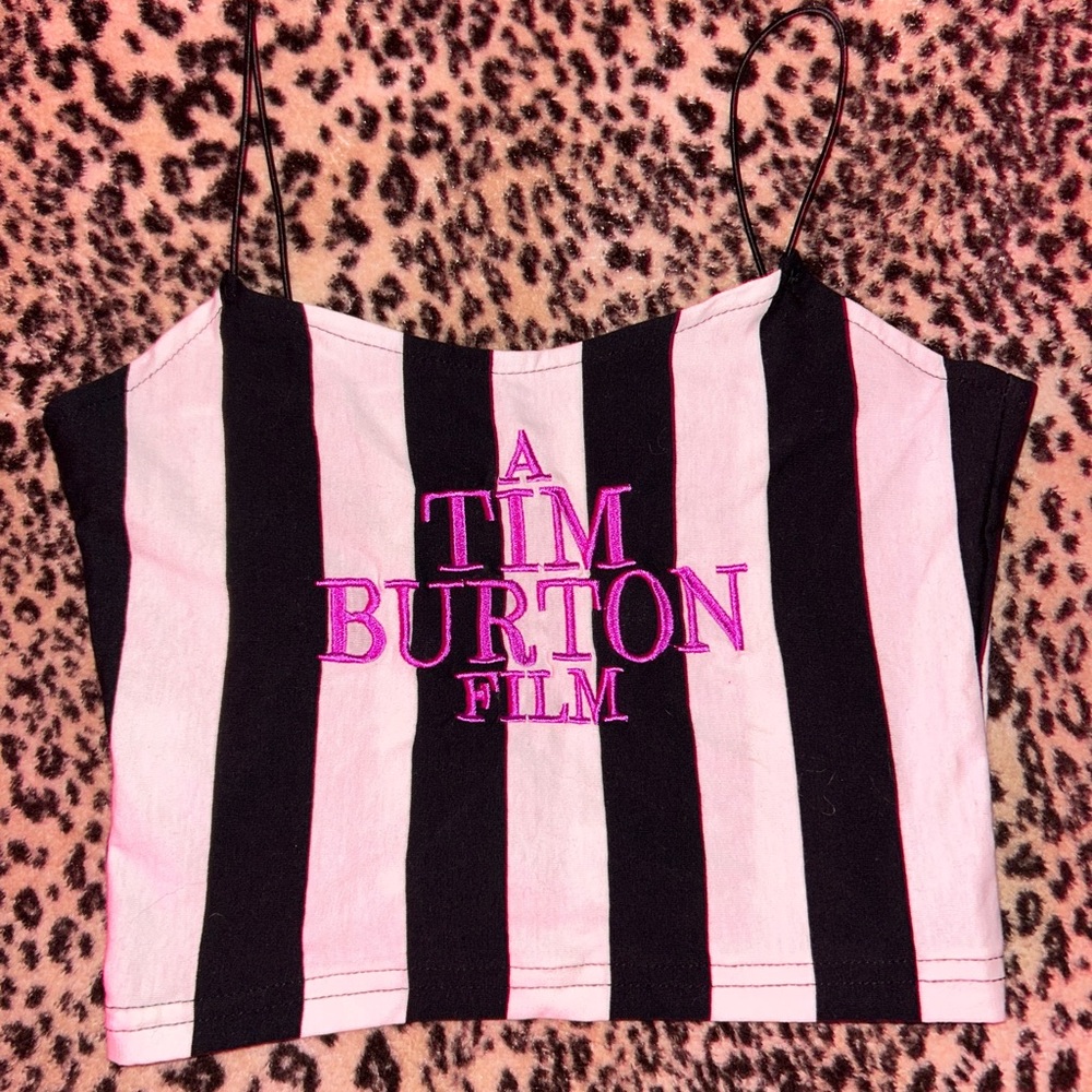 Tim Burton crop top